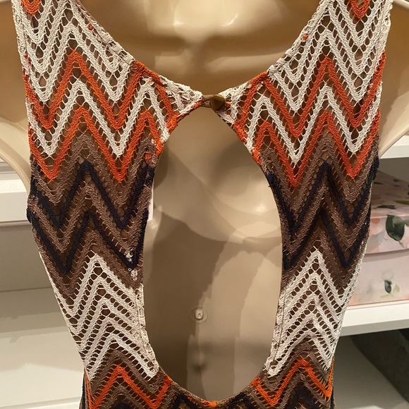 Crochet Multi Color Dress - Picture 2 of 4